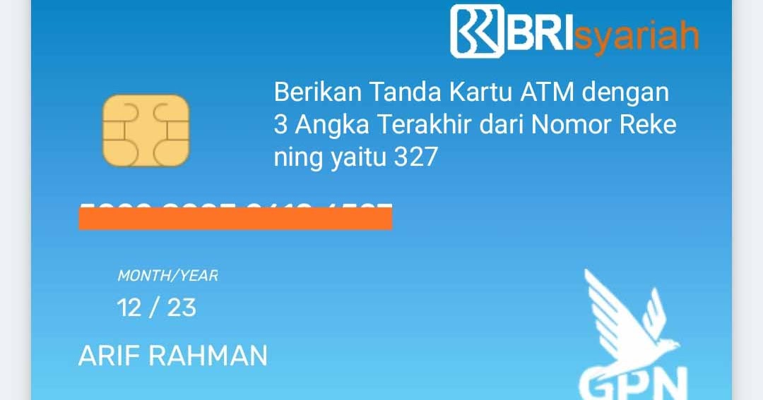 Cara mengetahui pin atm dari buku tabungan
