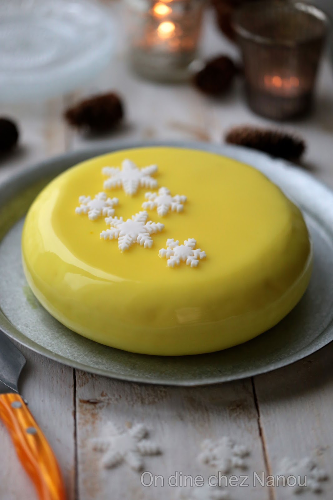 Entremets Citron Framboise Amandes On Dine Chez Nanou