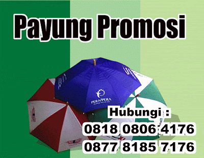 Melayani pembuatan payung promosi dan souvenir