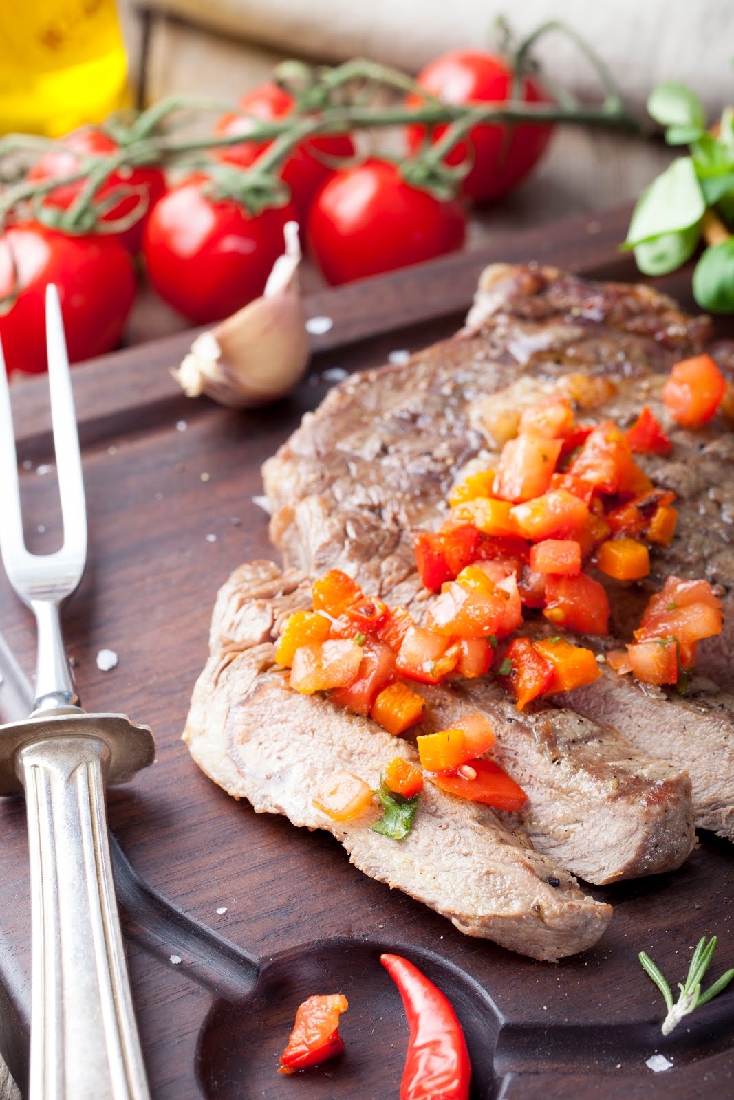 CocoaSpiced Beef Tenderloin with Pineapple Salsa Living Healthy