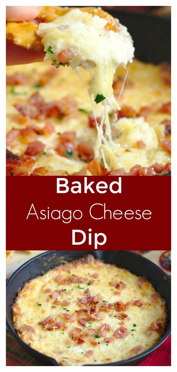 Baked Asiago Cheese Dip Mother's Recipe
