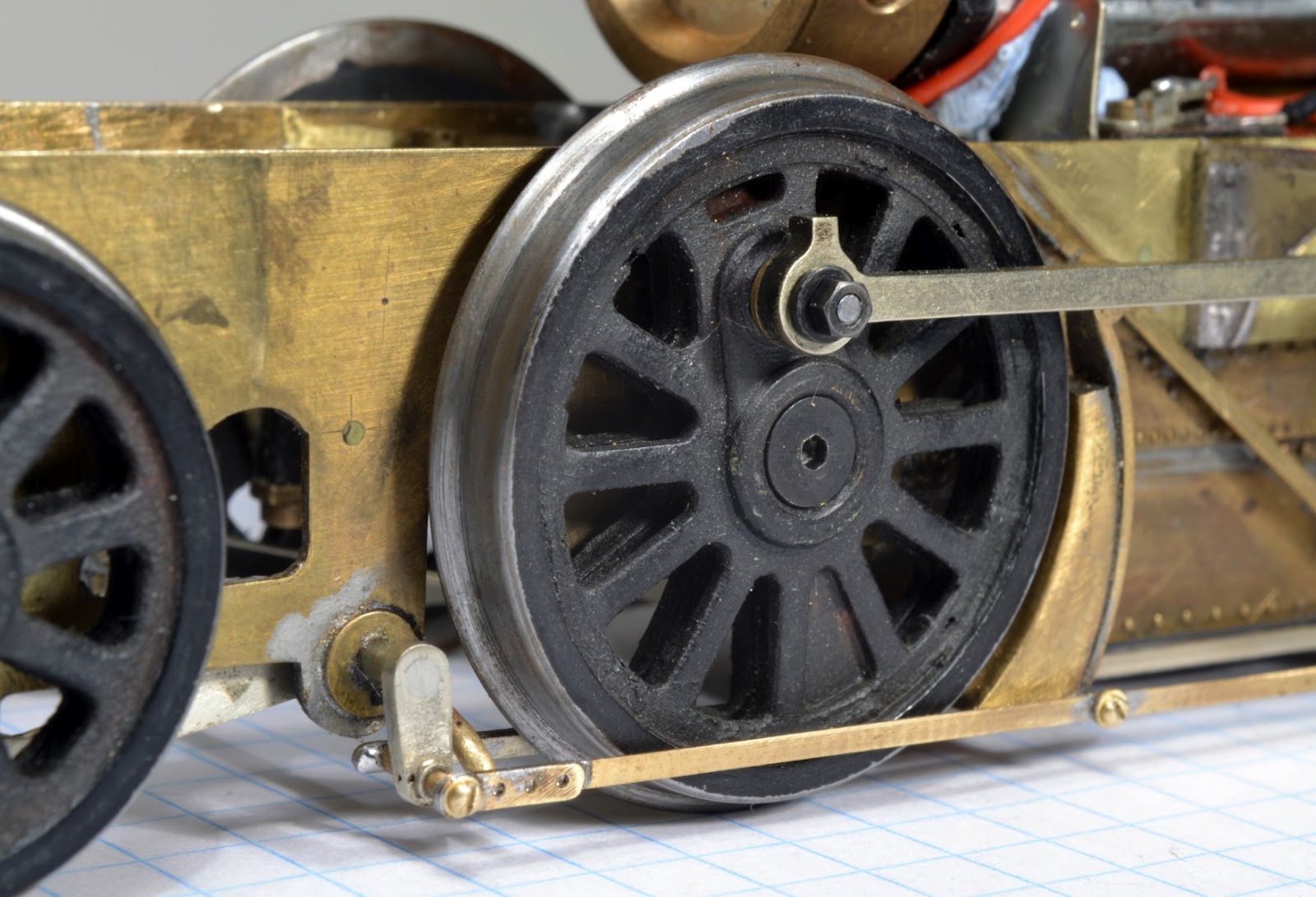 petesworkshop: Coal Tank... brake pull-rods