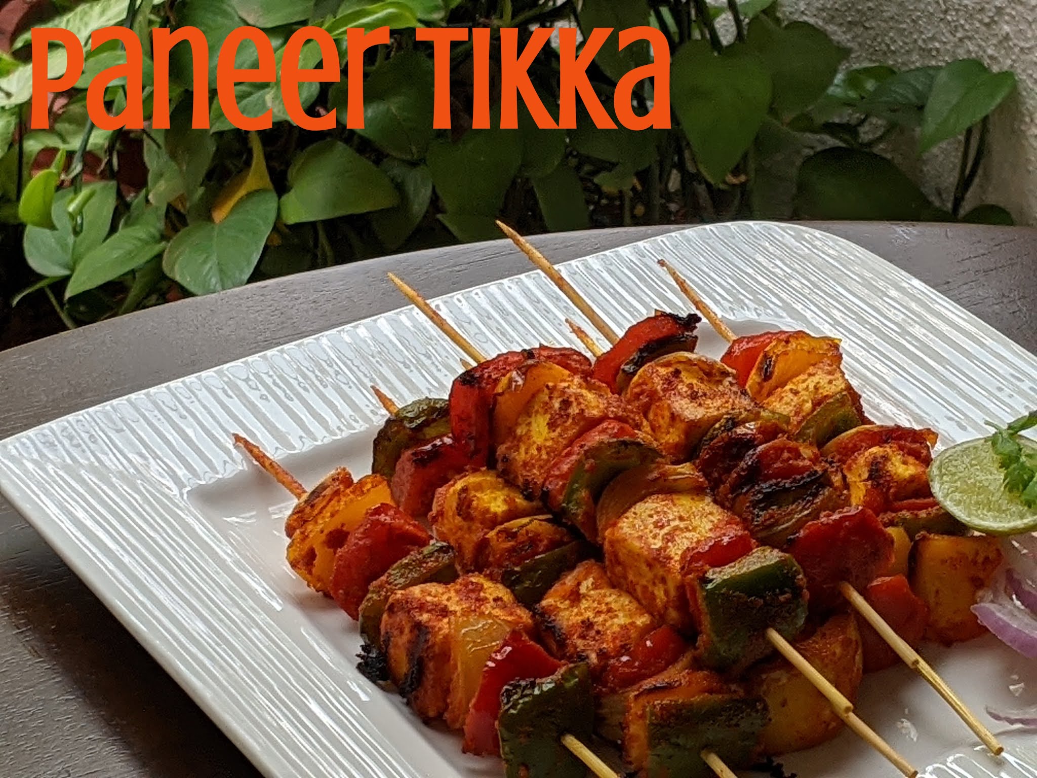 Cocinanispolina {Recipe} Paneer Tikka (Pan Grilled )