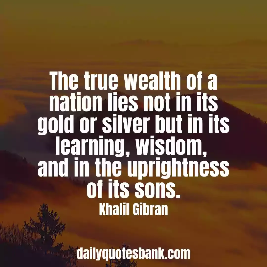 Khalil Gibran Quotes On Learning That Will Make You Wise