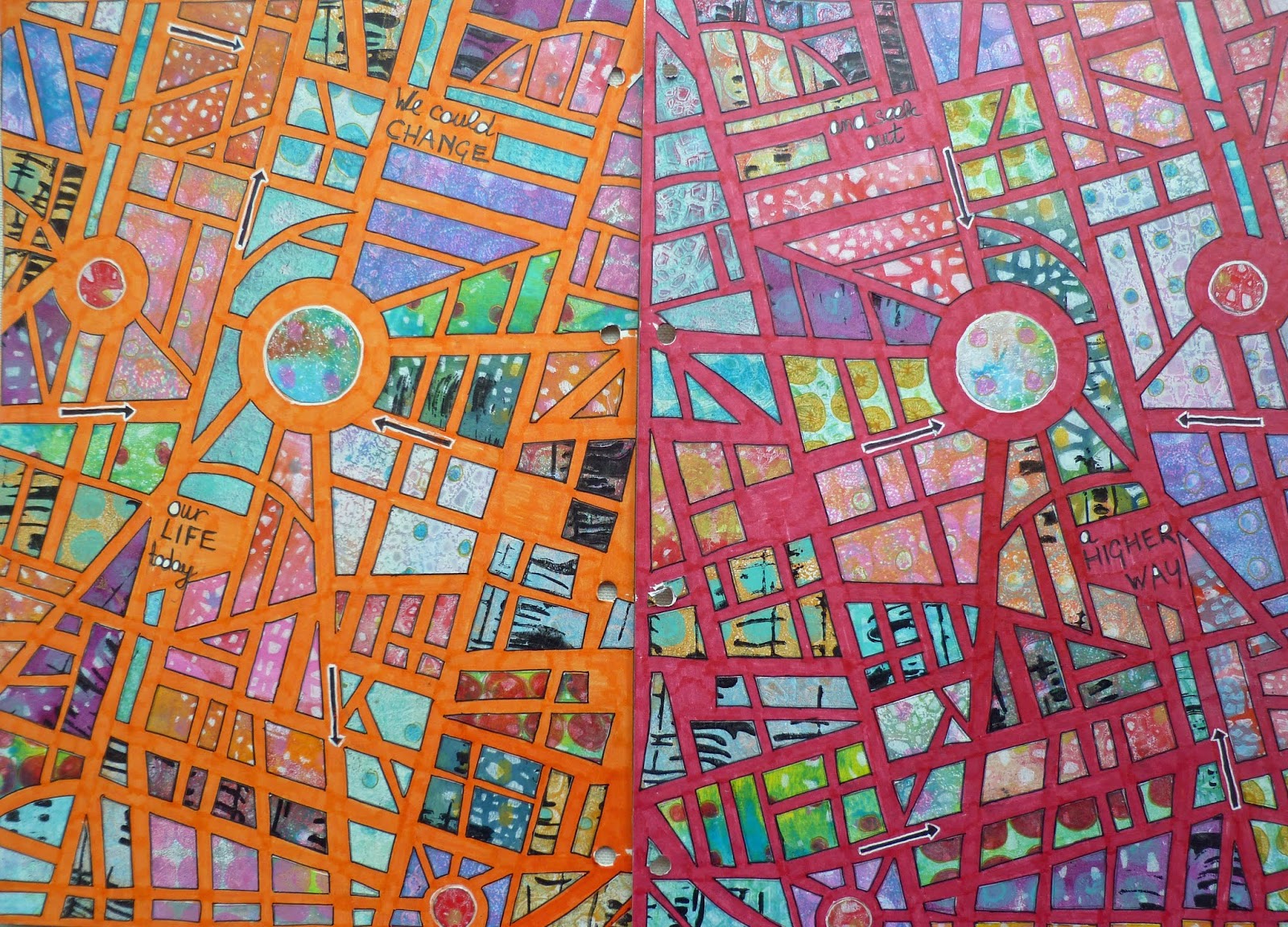 StencilGirl Talk Art Journaling with StencilGirl® Stencils by Frieda