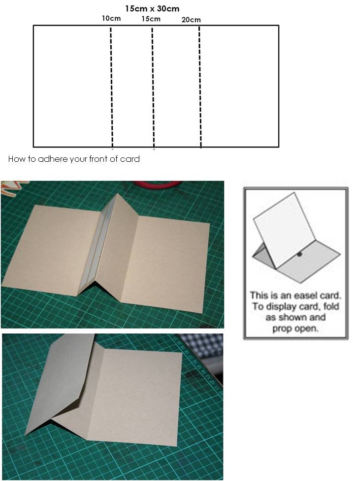 Homespun Scrapbooking 32013 Sew Special Card / Easel Card Tutorial