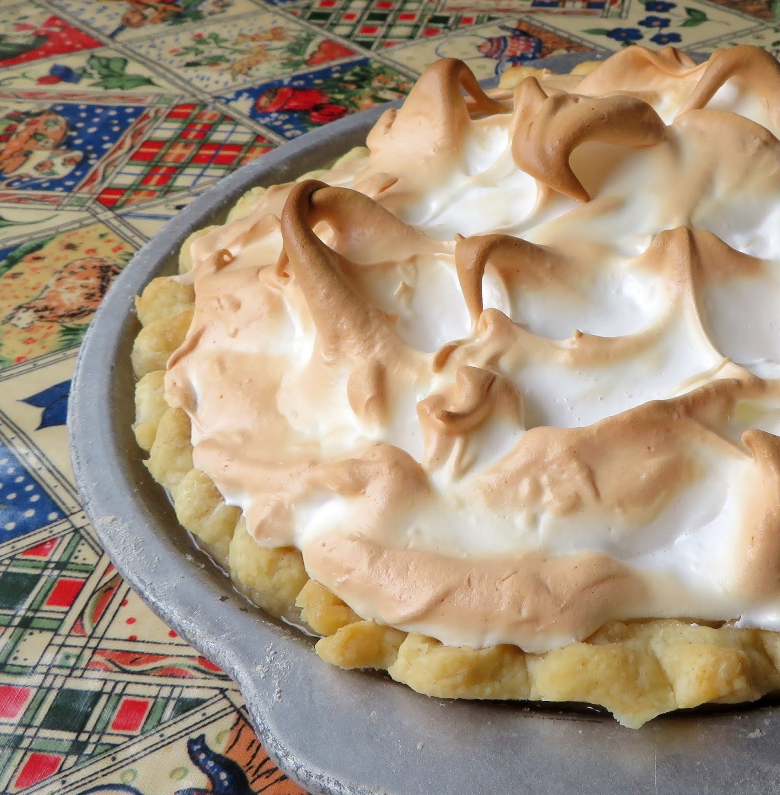The English Kitchen Raisin & Sour Cream Meringue Pie