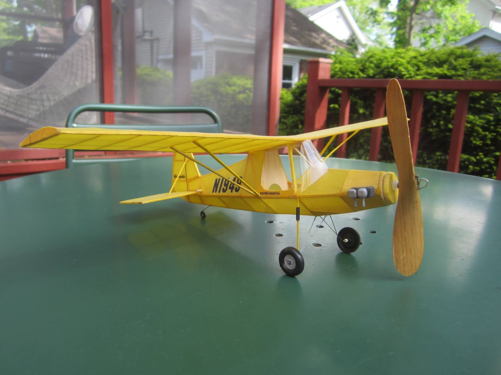 Walter's Model Airplane blog Peanut Scale Ganagobie