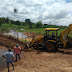 Prefeitura de Prata  recupera barragem na zona rural