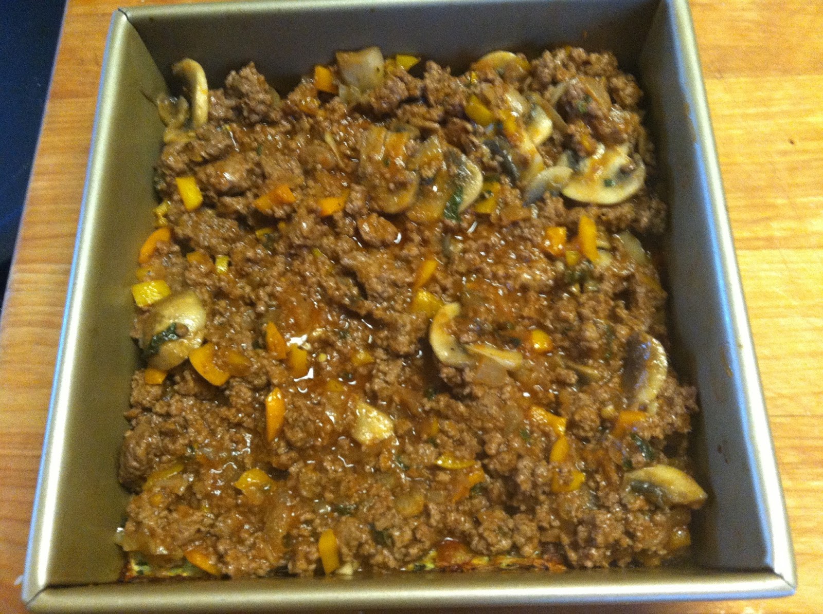 Cooking with Barry & Meta ZucchiniCrusted Meaty Hot Dish