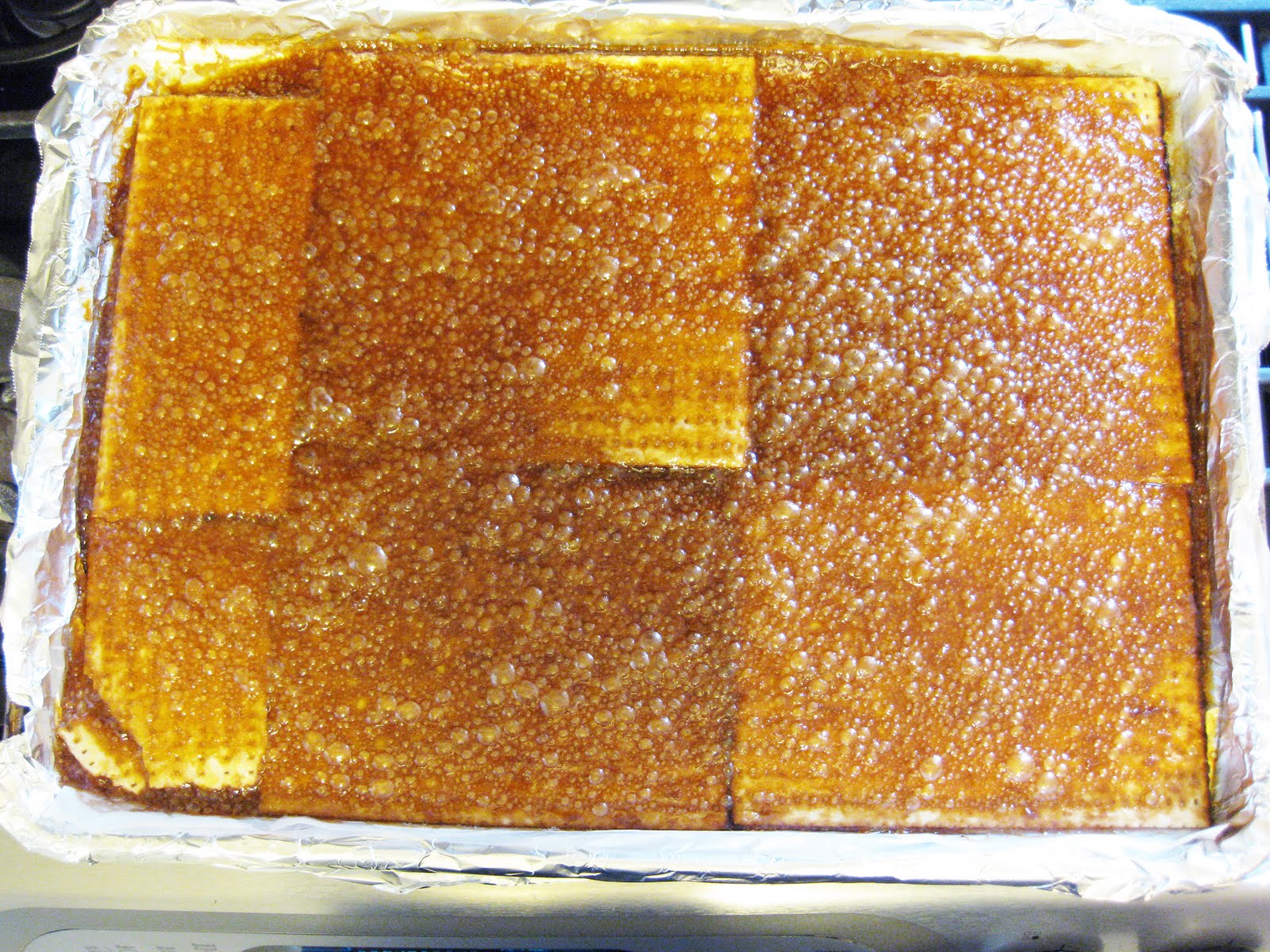 Bloatal Recall Caramel Matzo Crunch