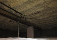 crawl space insulation orientation