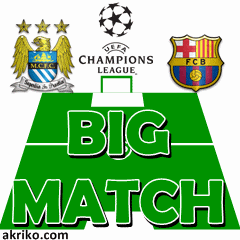 Manchester City vs Barcelona dp bbm