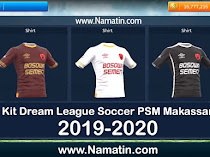 Logo & Kit Dream League Soccer PSM Makassar 2019-2020
