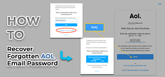 AOL password Recovery