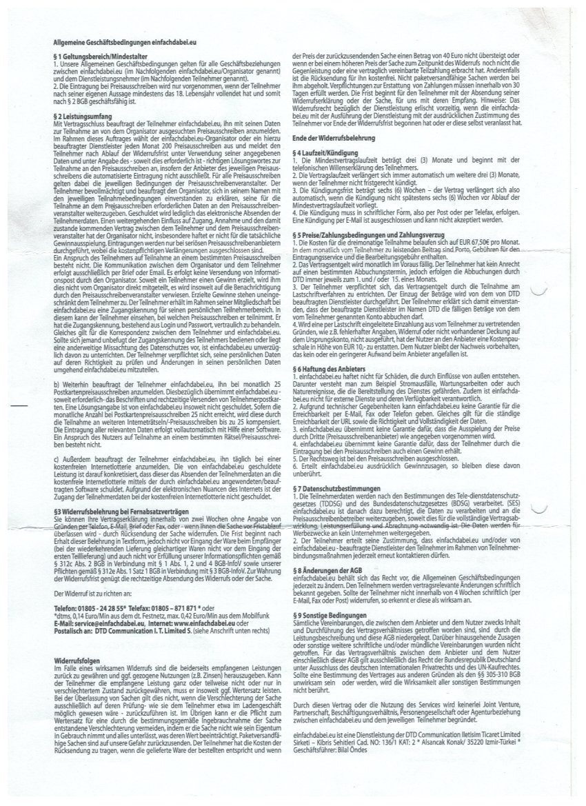 Verbraucherdienst E V Marz 18