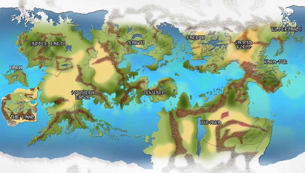 Карта фаэруна днд 5 на русском