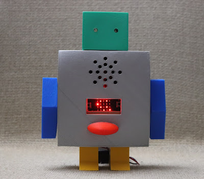 Microbit talking robot