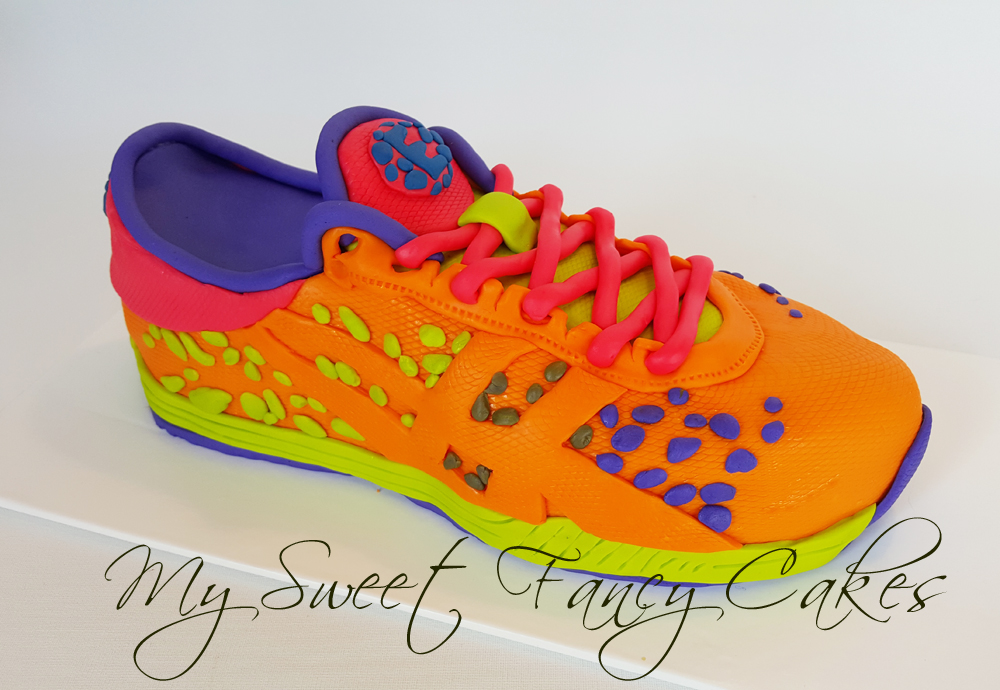 My Sweet Fancy Cakes Running Shoe Cake