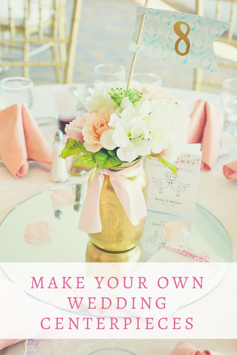 {DIY} How I Made My Own Wedding Centerpieces and Saved Money Ting and Things