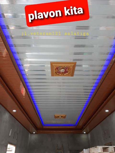 Plafon PVC Plafon PVC Motif Kayu