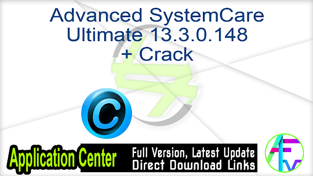 Advanced SystemCare Ultimate 13.3.0.148 + Crack