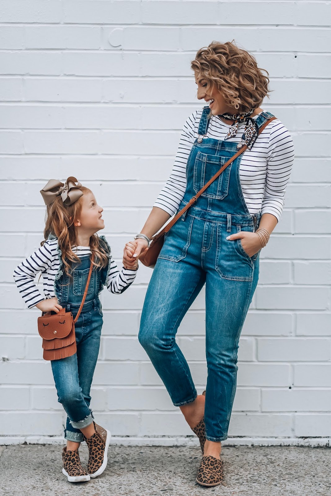 Mommy And Me Style: How To Style Overalls - Old Navy Overalls - Something Delightful Blog