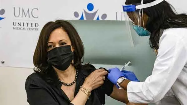 News, World, America, Washington, Vaccine, Health, Health and Fitness, COVID-19, Trending, Kamala Harris Receives Coronavirus Vaccine Live On Television