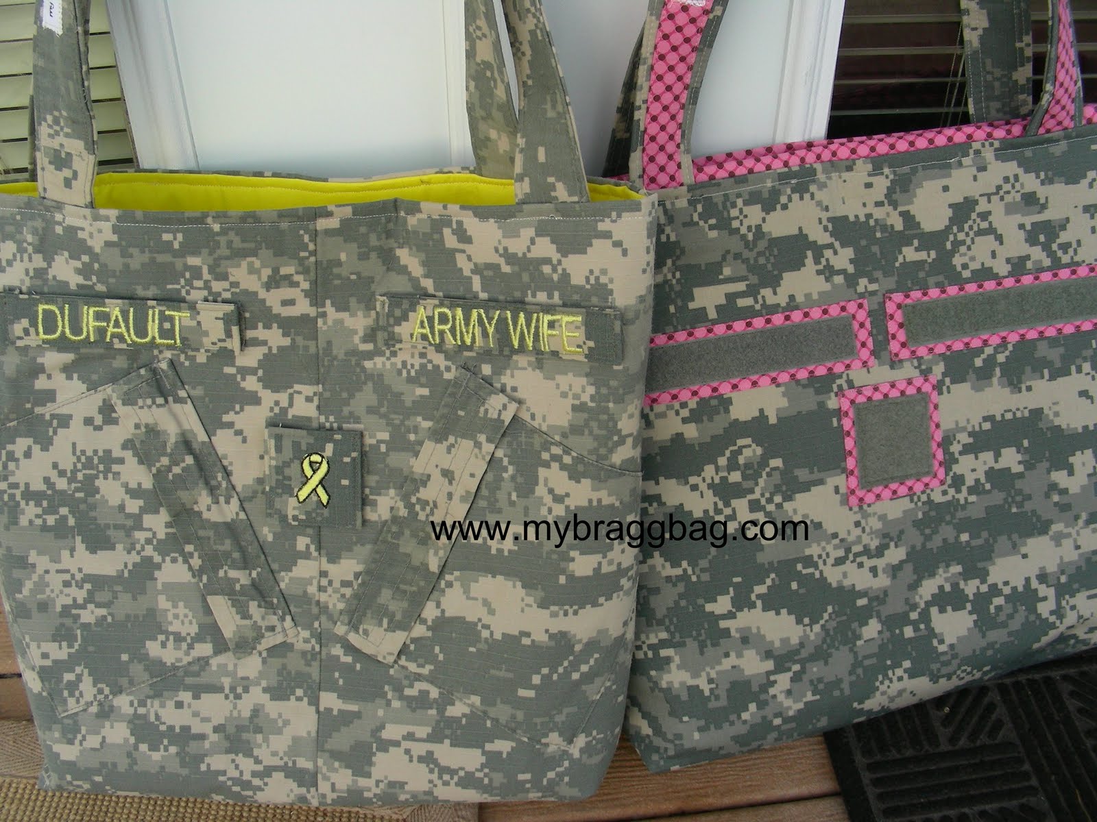 Jazzy Jemz Army ACU handmade military purse