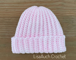 Crochet Newborn hospital hat