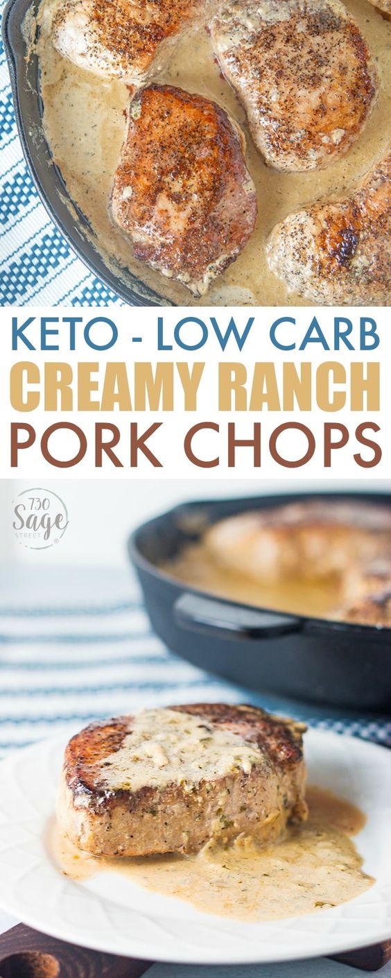 KETO PORK CHOPS CATHERINE FOOD RECIPES