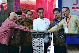 Presiden Jokowi Resmikan Kawasan Industri Terintegrasi JIIPE di Gresik 