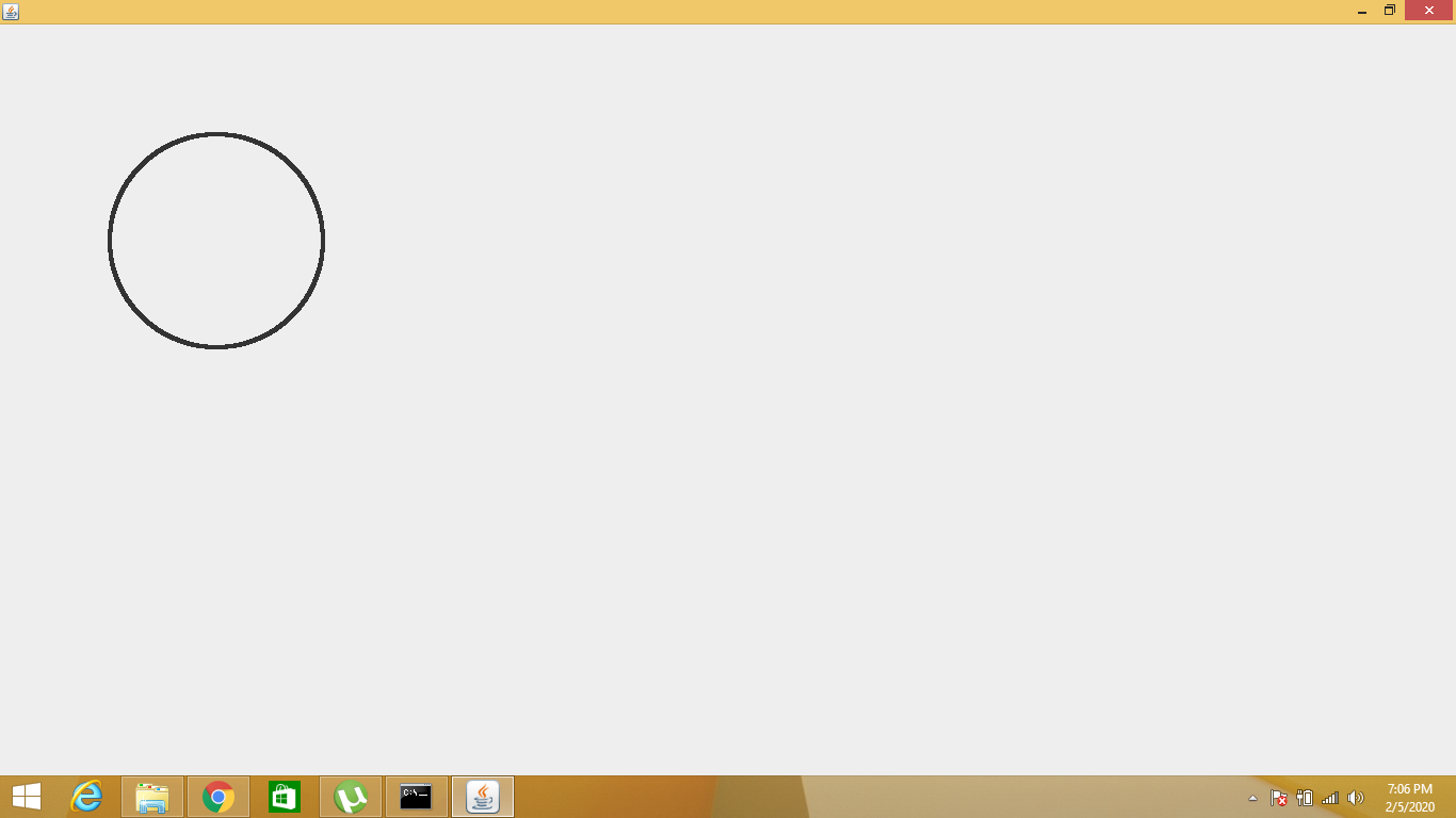 Education for ALL Java Program MidPoint Circle Drawing Algorithm