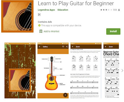 Belajar Bermain Gitar Untuk Pemula