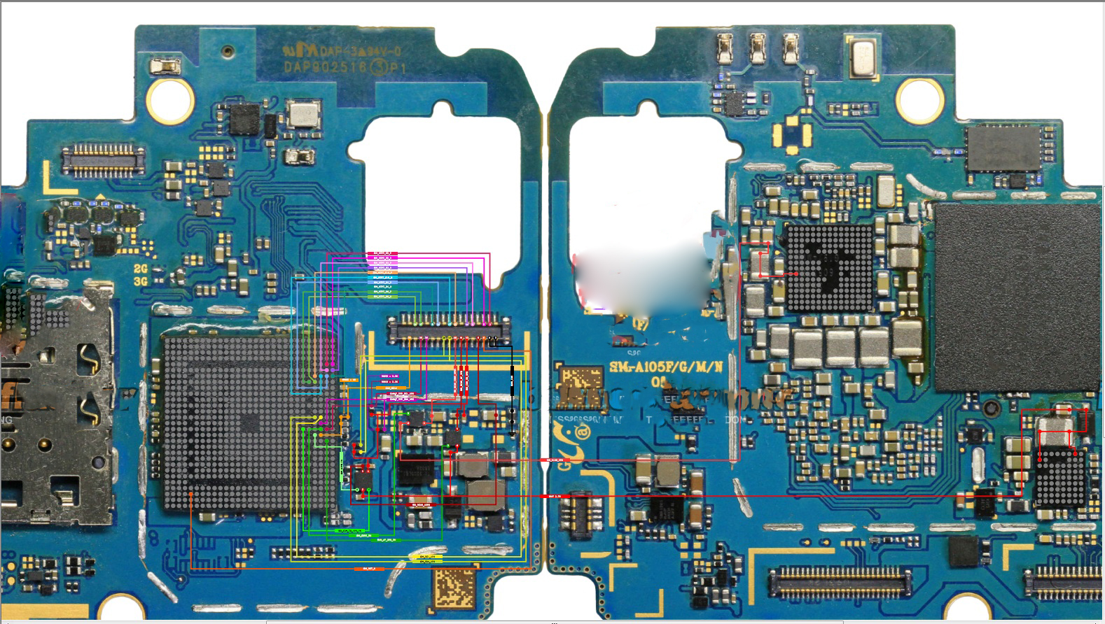 Схема samsung sm 155f ремонт платы