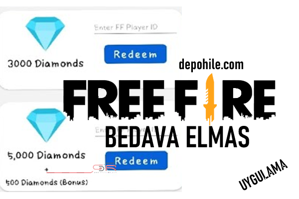 Free Fire Ücretsiz Elmas Alma Gamony Uygulaması Bedava