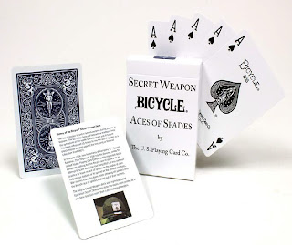 Top Deck Cards :  Bicycle Desert Shield Ace of Spades Playing Cards 808 Deck