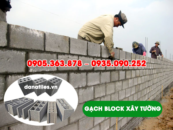 Gạch block xây tường