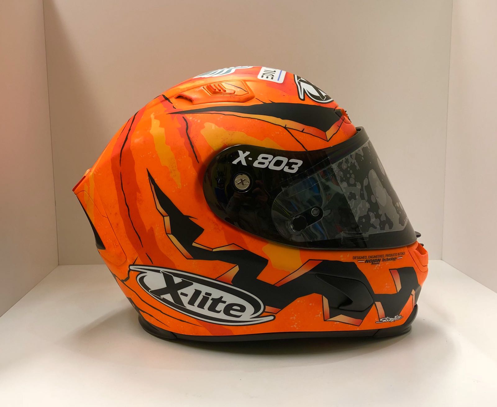 Racing Helmets Garage: X-lite X-803 M.Rinaldi 2018 by Starline