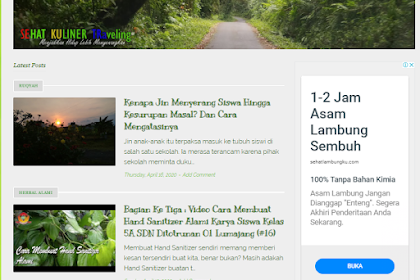 Cara Merubah Tampilan Webblog dengan Manual