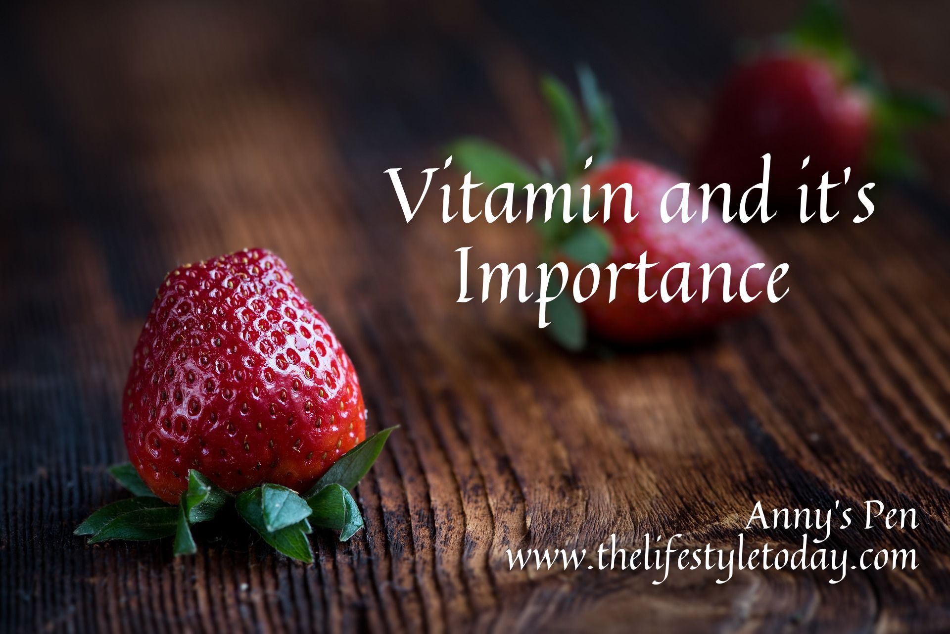 Vitamins Definition, Functions and Classification