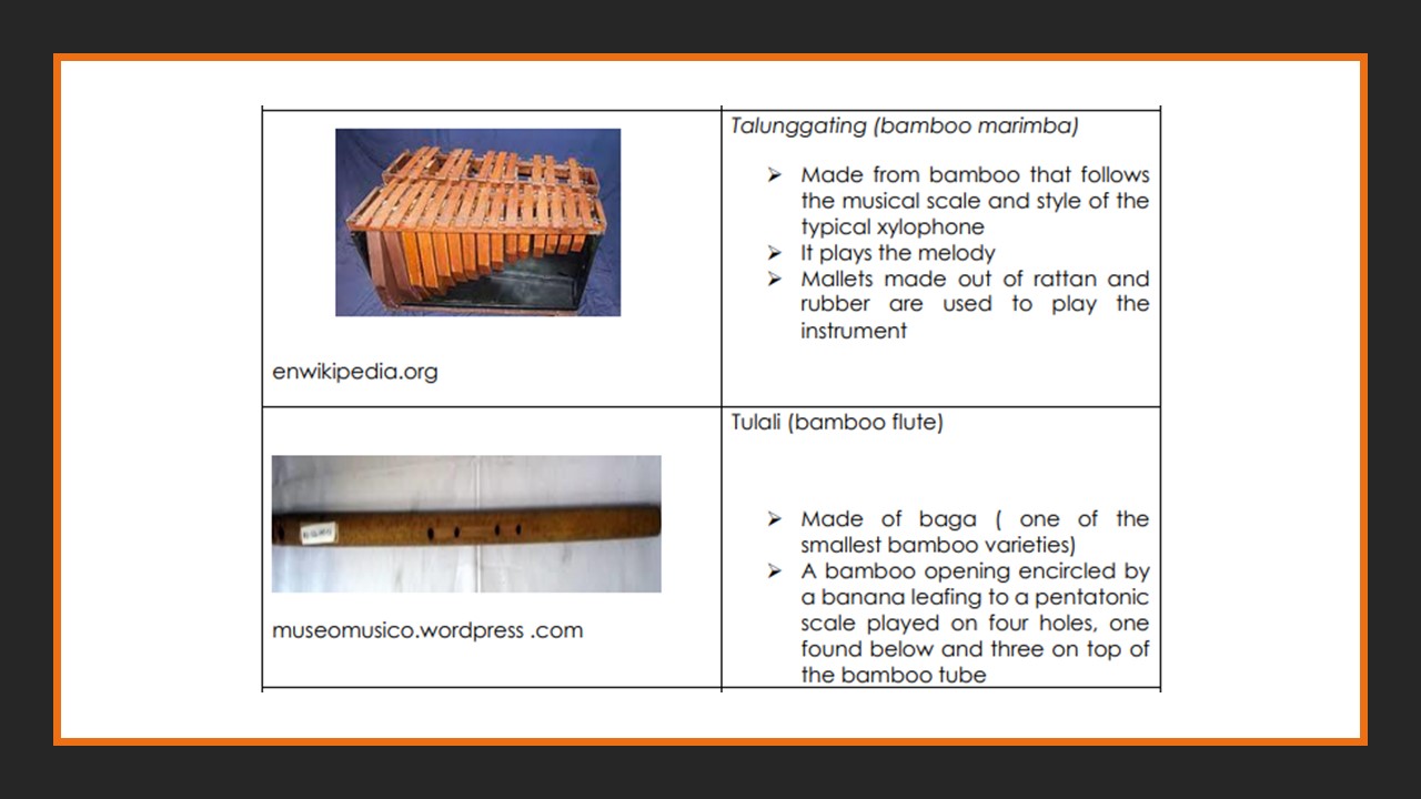 grade 7 Music Music of Lowland Luzon Pangkat Kawayan Musiko