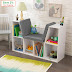 KidKraft Bookcase | Where Kids can use it for reading with reading nooks