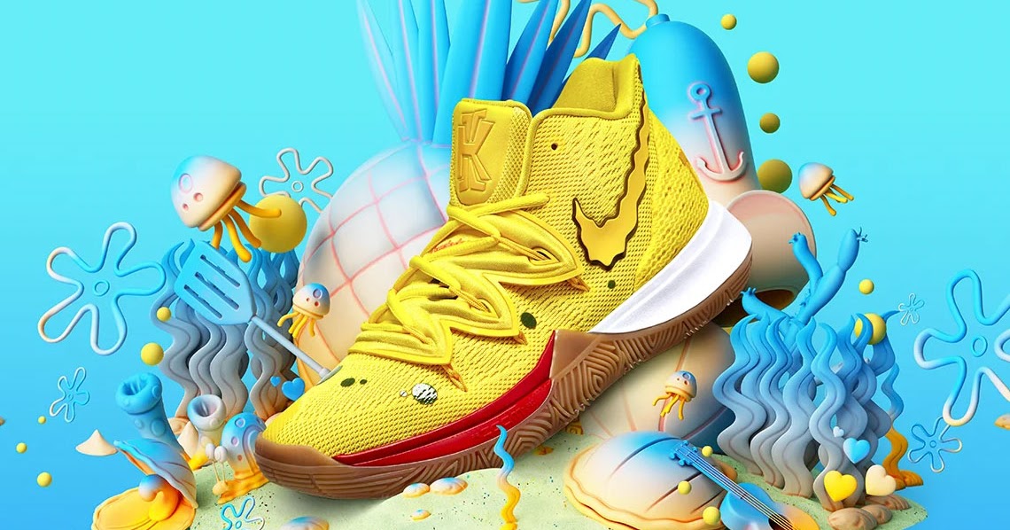 kevin durant spongebob shoes