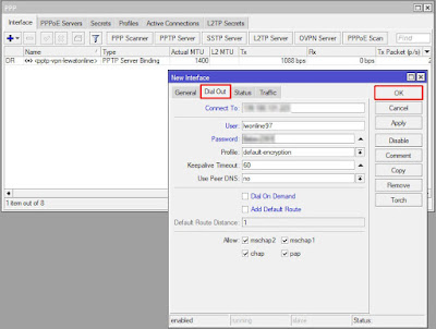 3. Masukan detail ip dan username VPN 3. Masukan detail ip dan username VPN
