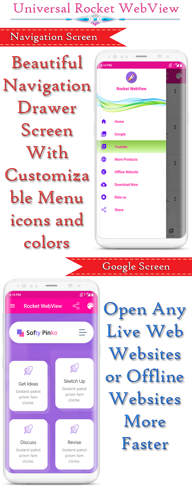 Android Native WebView App Full Template - 3