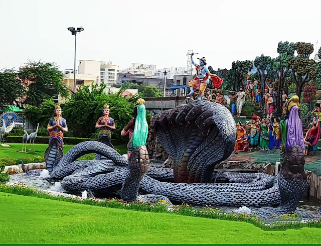 Lord Krishna on Kaliya Naag