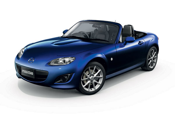 Mazda Miata синий