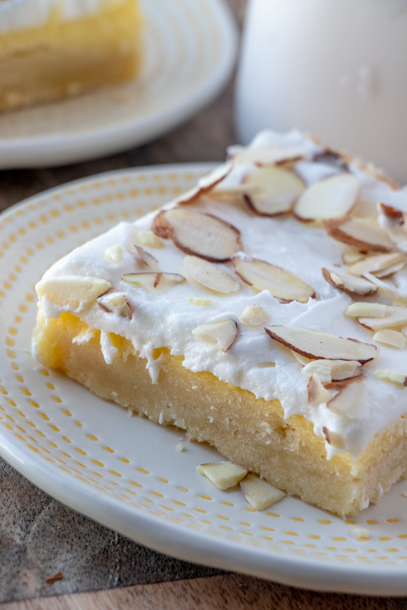 Hot Eats and Cool Reads Almond Cream Cheese Bars Recipe