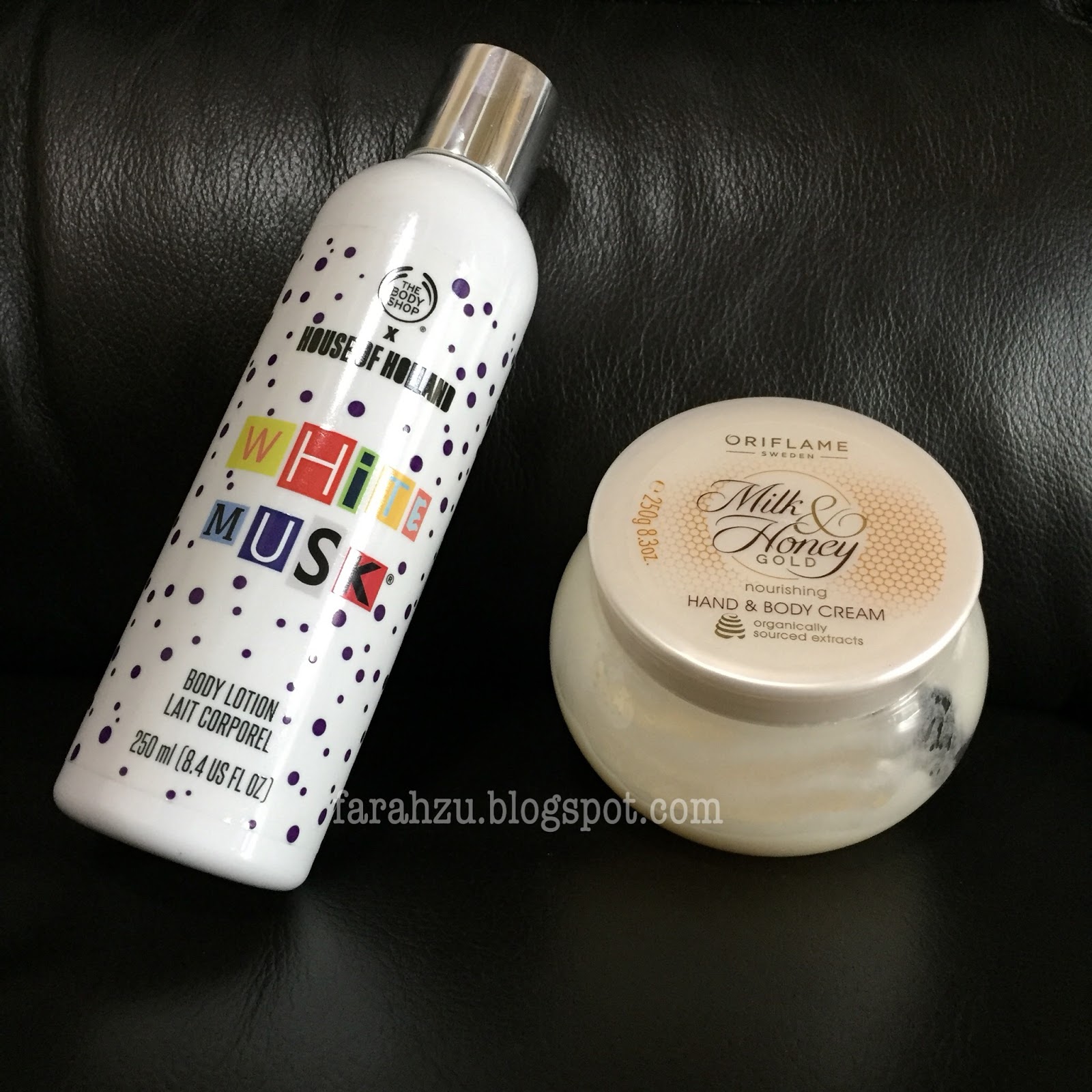 Battle Review The Body Shop White Musk Body Lotion vs Oriflame Milk
